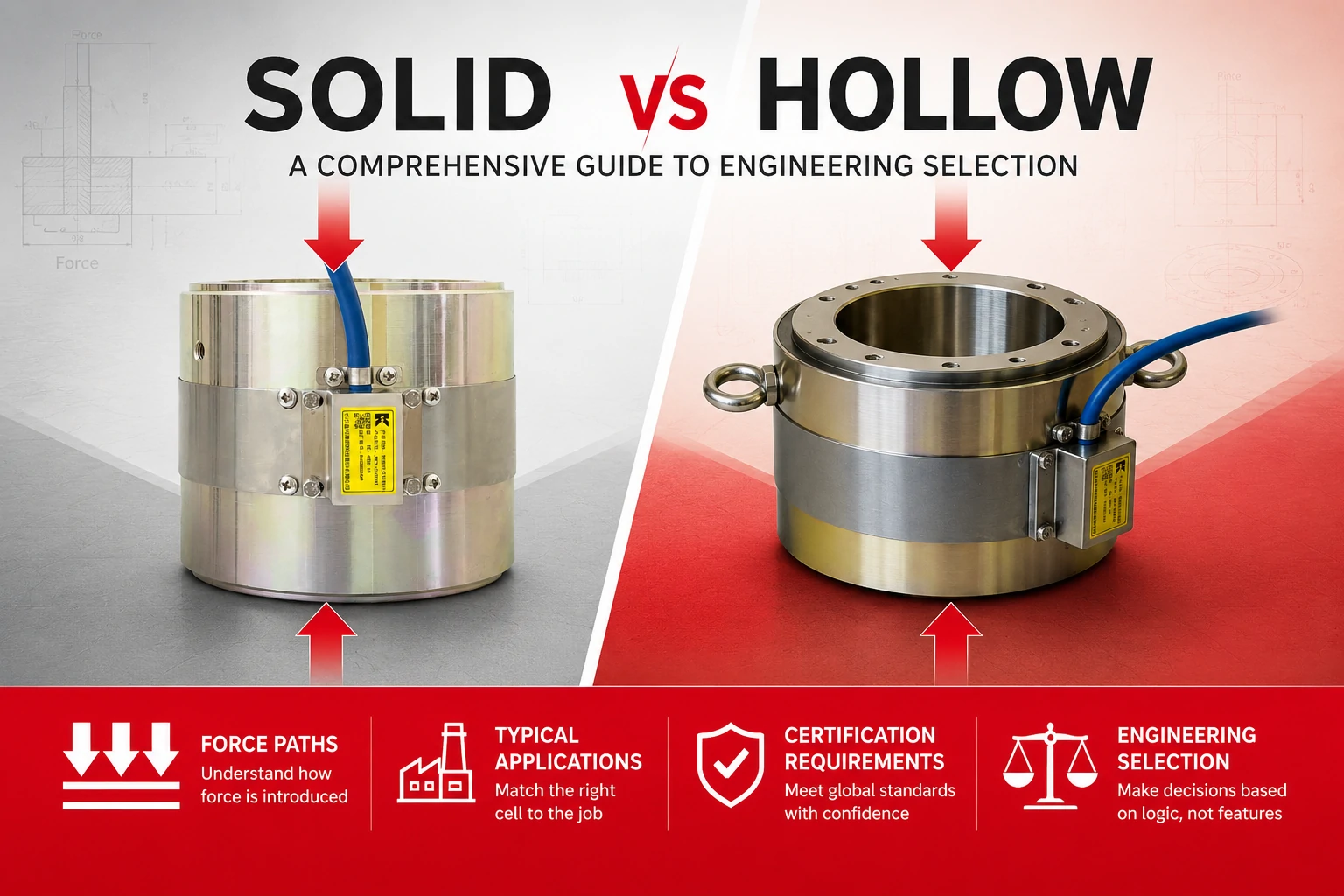 Solid vs Hollow Load Cell: A Comprehensive Guide to Engineering Selection (Force Paths & Typical Applications & Certification Requirements)